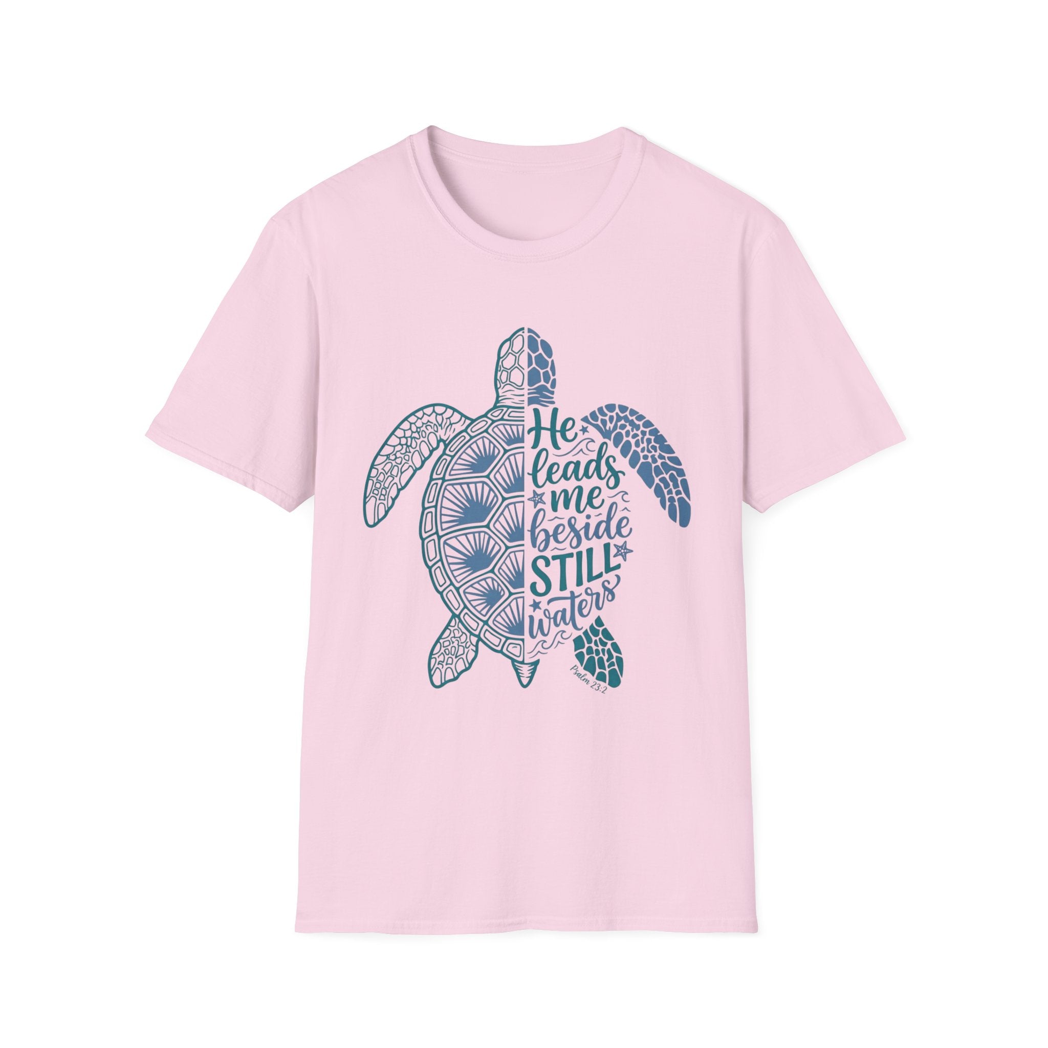 He Leads Me Beside Still Waters T-Shirt