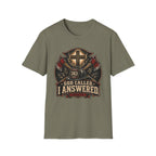 God Called I Answered Firefighter T‑Shirt
