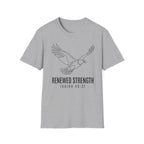 Eagle Renewed Strength Isaiah 40:31 T-Shirt