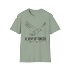 Eagle Renewed Strength Isaiah 40:31 T-Shirt