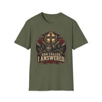God Called I Answered Firefighter T‑Shirt