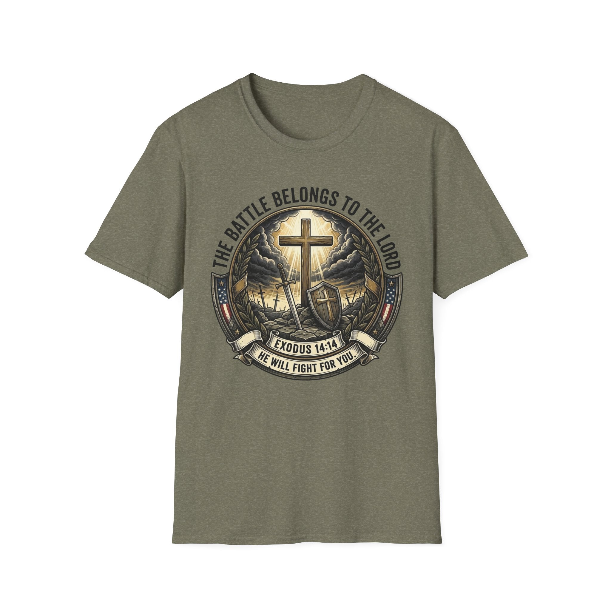The Battle Belongs To The Lord T-Shirt