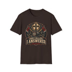 God Called I Answered Firefighter T‑Shirt
