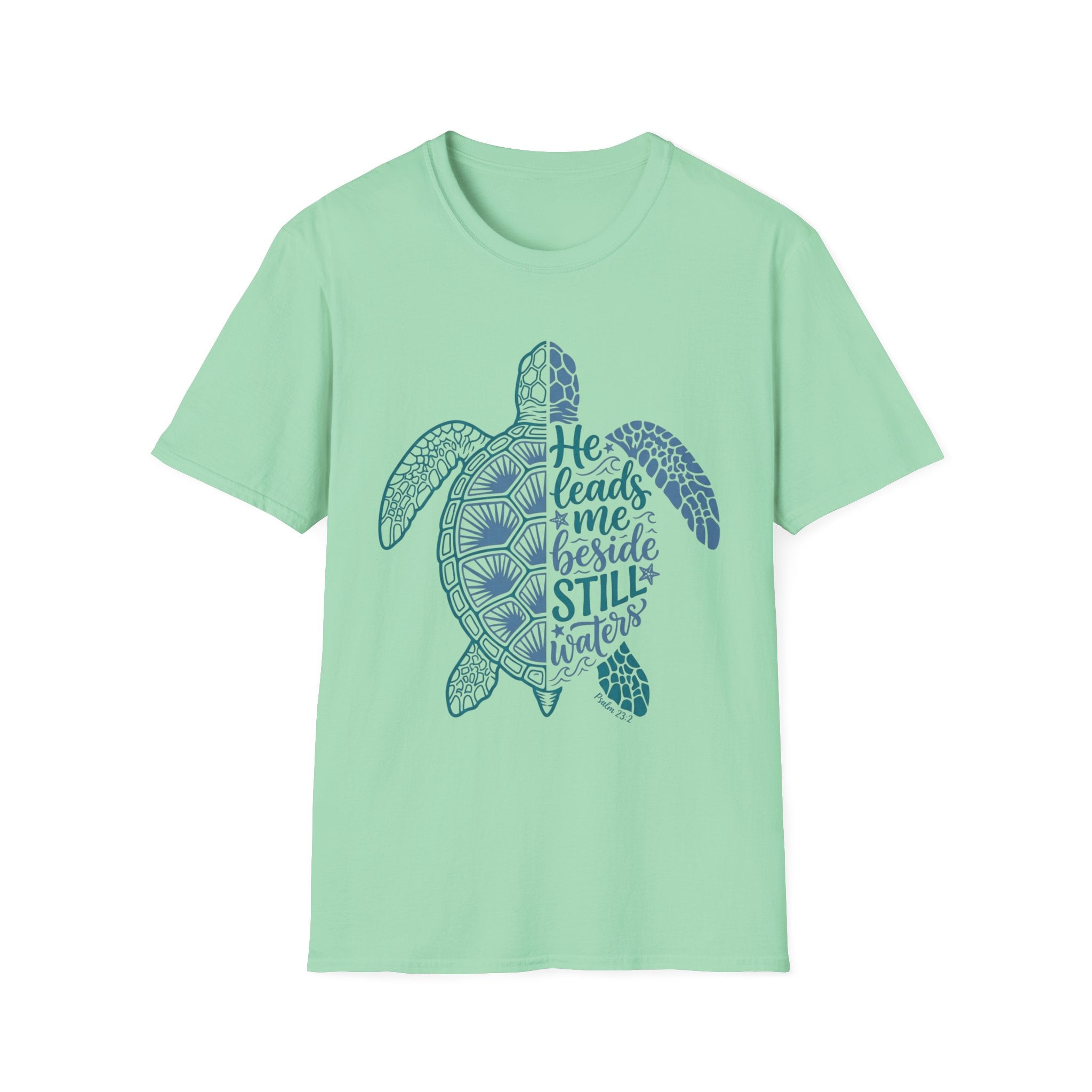 He Leads Me Beside Still Waters T-Shirt