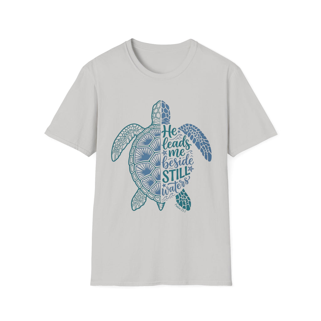He Leads Me Beside Still Waters T-Shirt