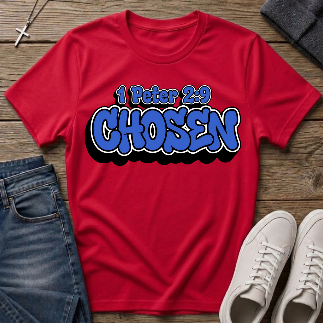 Chosen 1 Peter 2:9 Christian T-Shirt