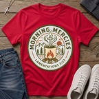 Morning Mercies Lamentations 3:23 Christian T-Shirt