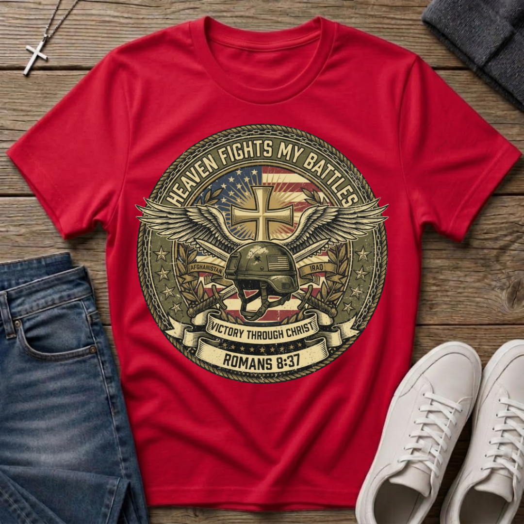 Heaven Fights My Battles T-Shirt