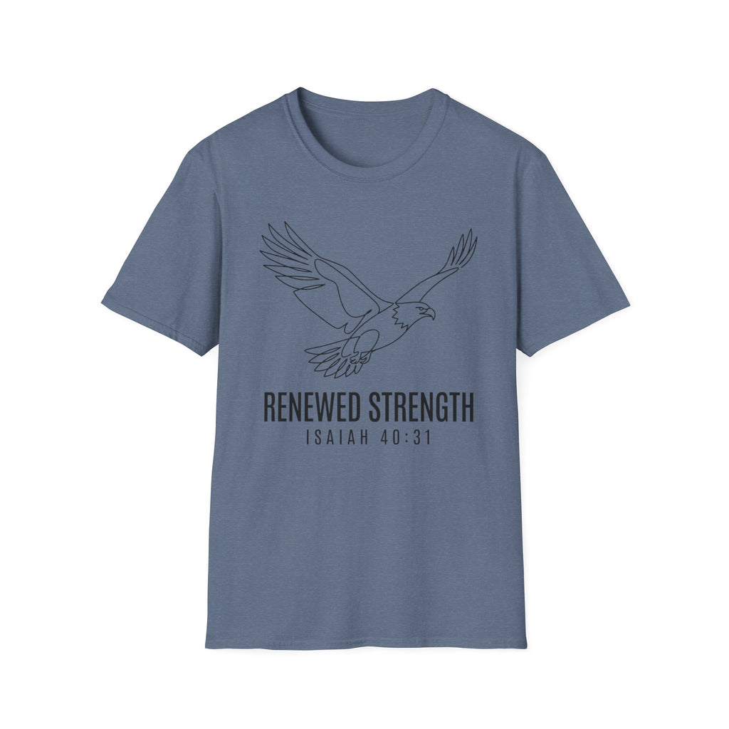 Eagle Renewed Strength Isaiah 40:31 T-Shirt