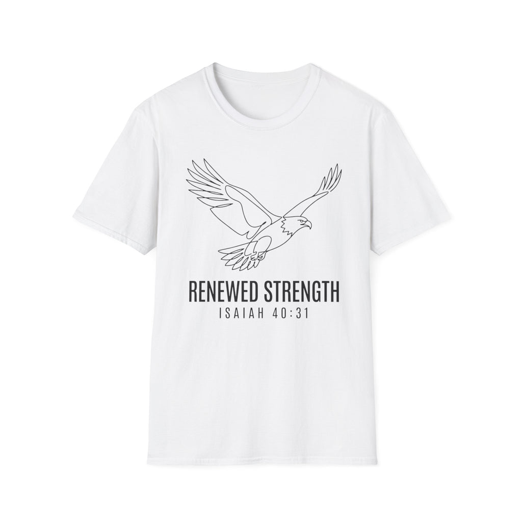 Eagle Renewed Strength Isaiah 40:31 T-Shirt