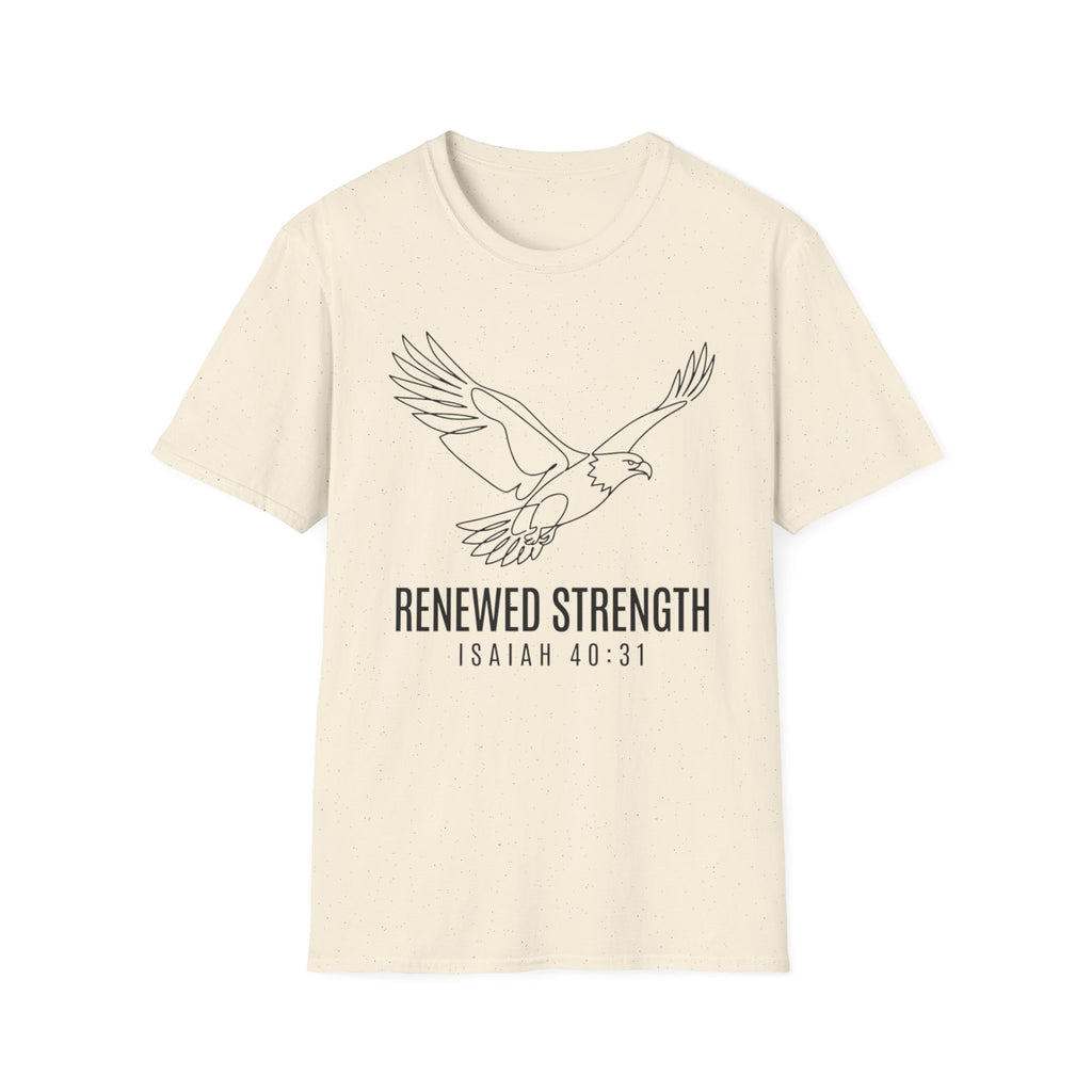 Eagle Renewed Strength Isaiah 40:31 T-Shirt