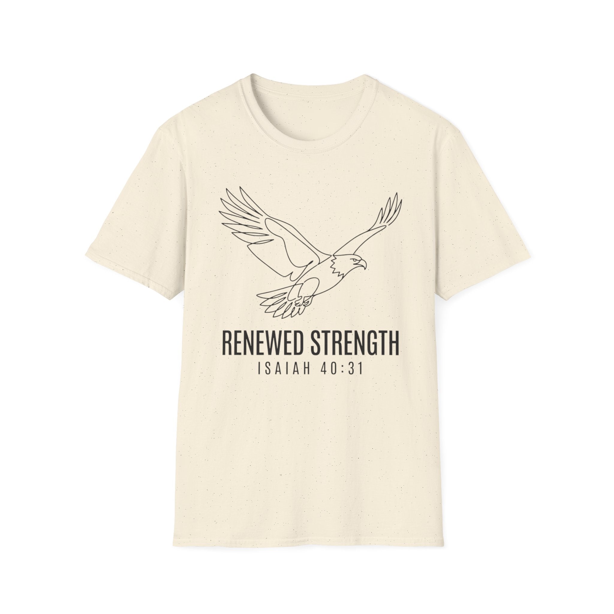 Eagle Renewed Strength Isaiah 40:31 T-Shirt