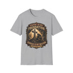 Faith Is My Foundation Firefighter T-Shirt