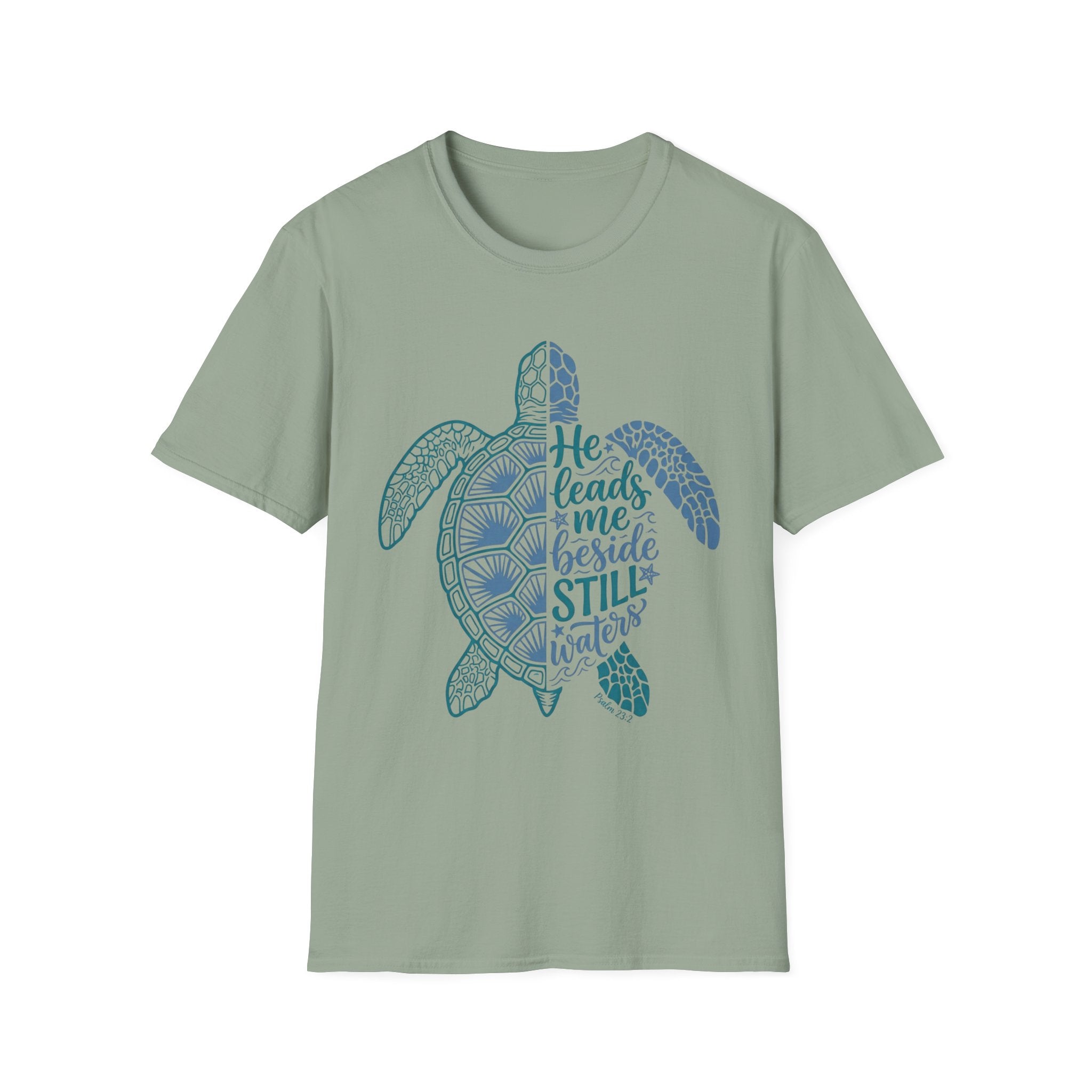 He Leads Me Beside Still Waters T-Shirt