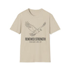 Eagle Renewed Strength Isaiah 40:31 T-Shirt