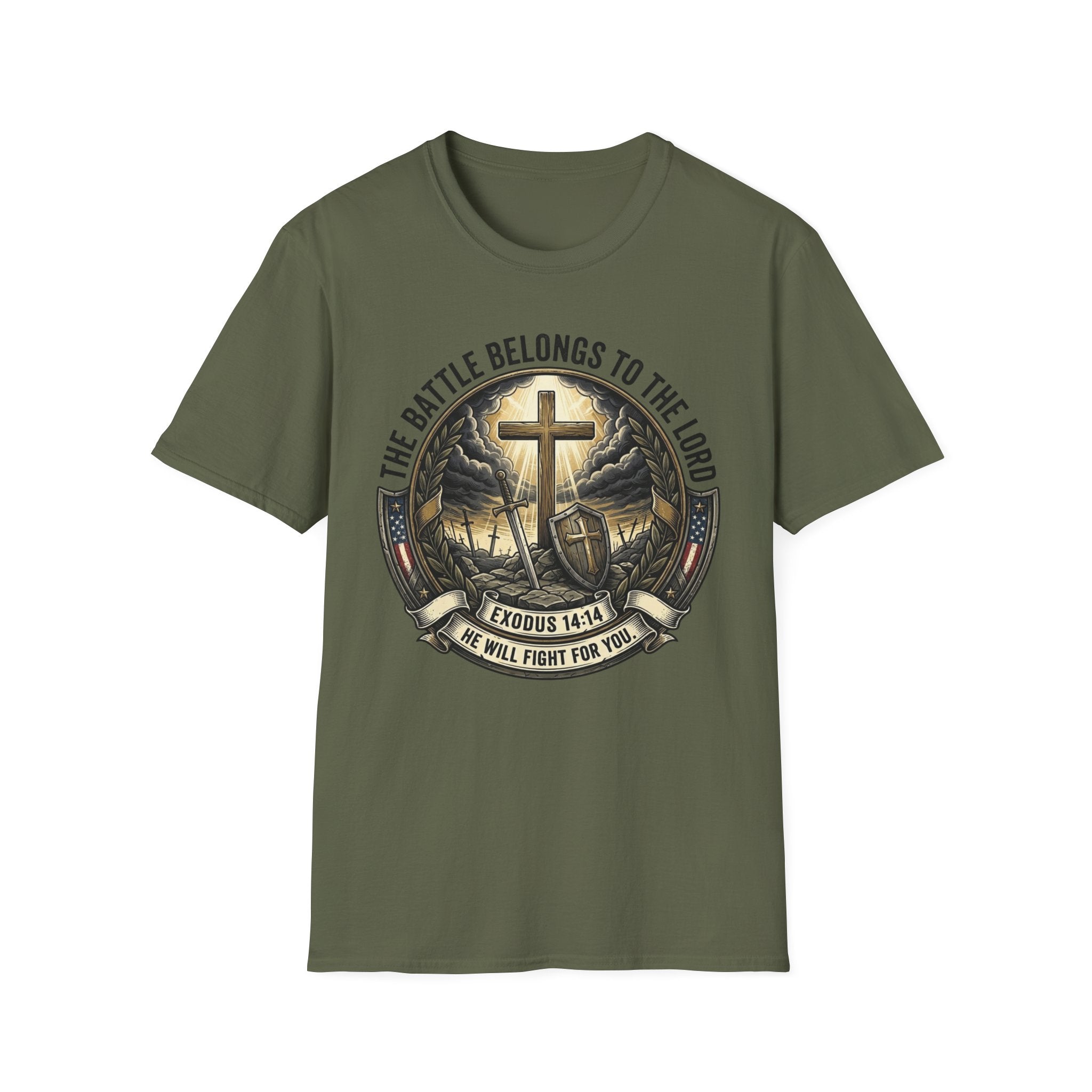 The Battle Belongs To The Lord T-Shirt