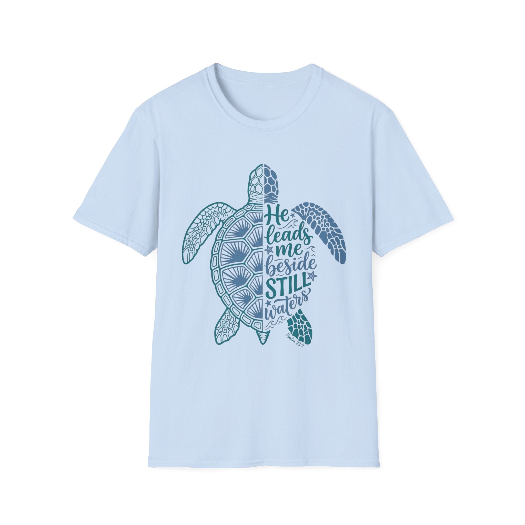 He Leads Me Beside Still Waters T-Shirt