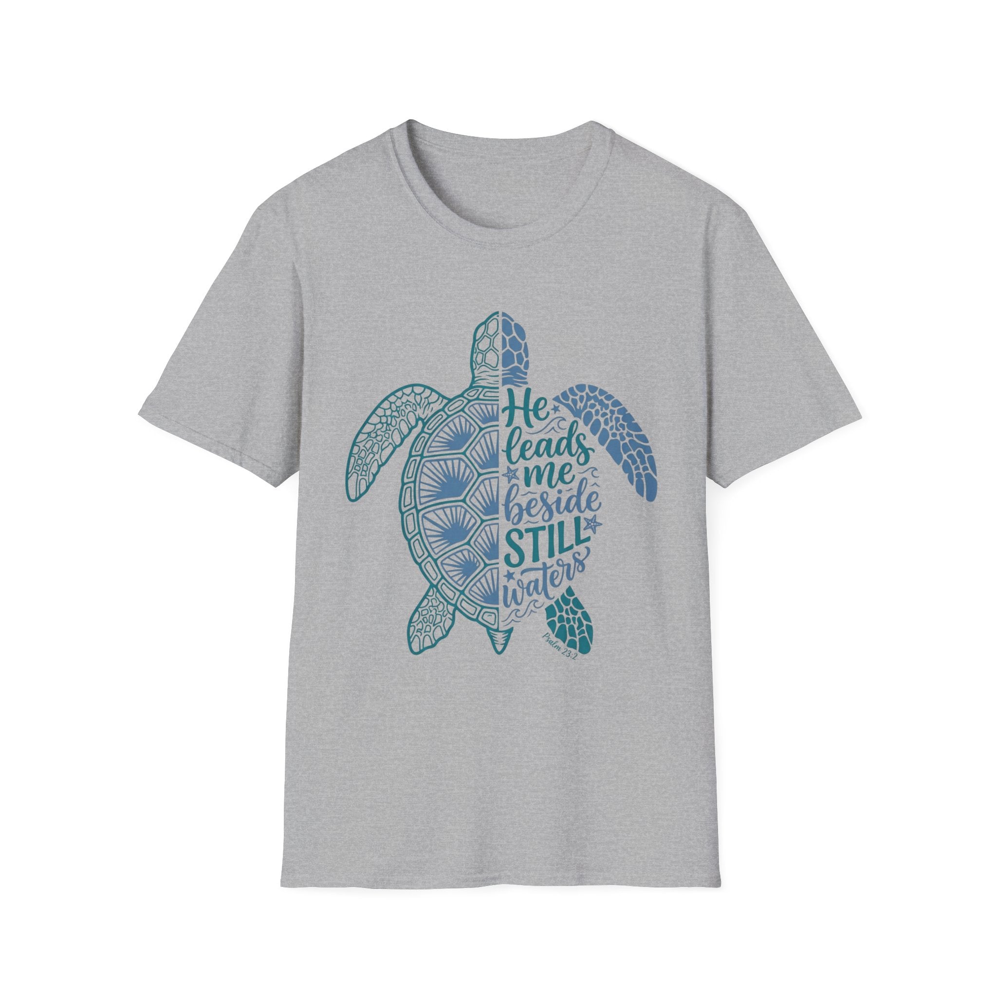 He Leads Me Beside Still Waters T-Shirt