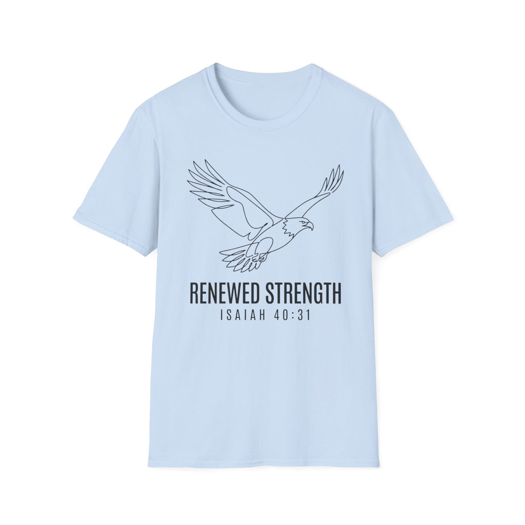 Eagle Renewed Strength Isaiah 40:31 T-Shirt
