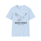 Eagle Renewed Strength Isaiah 40:31 T-Shirt