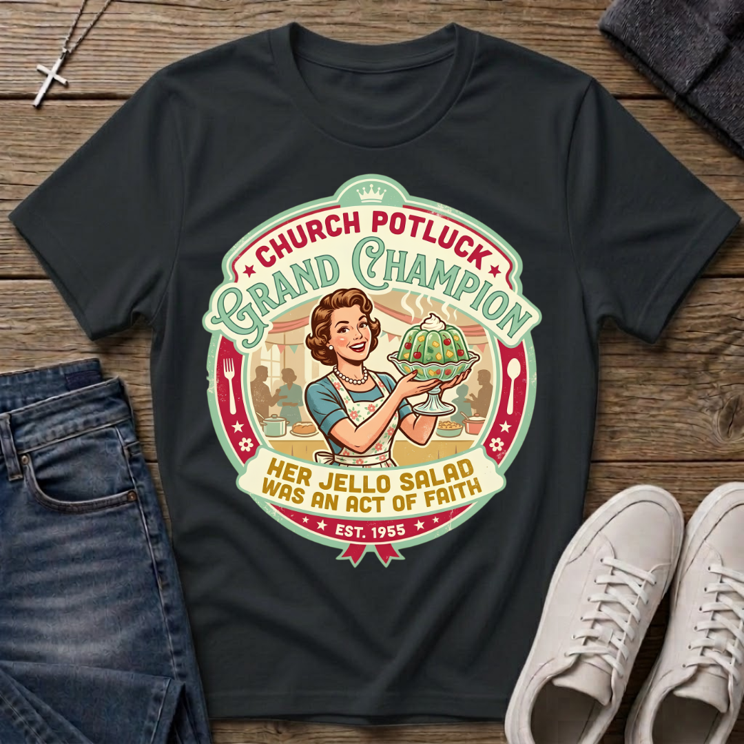 Church Potluck Grand Champion T-Shirt