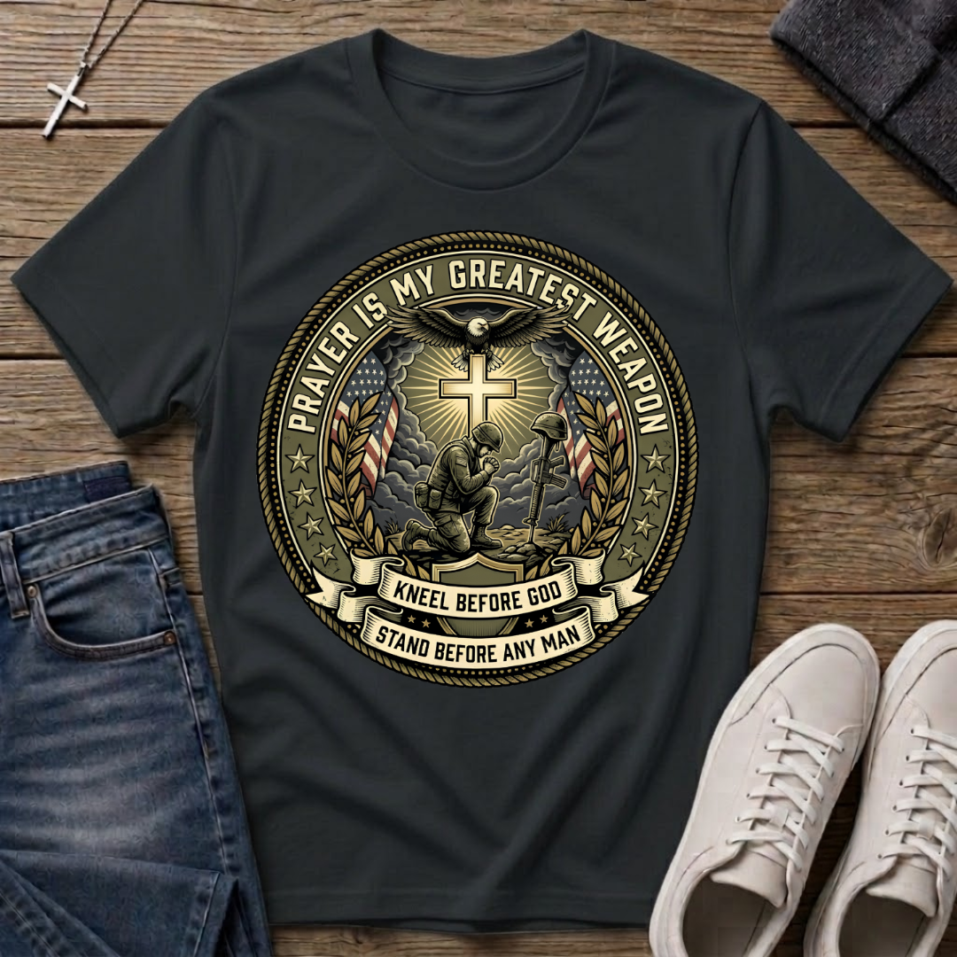 Prayer Is My Greatest Weapon T‑Shirt