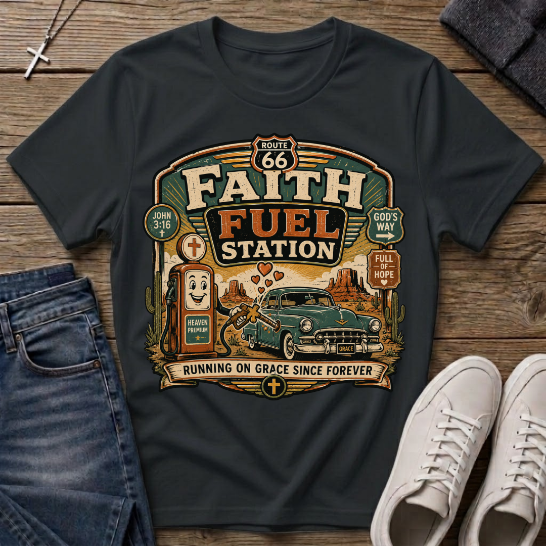 Faith Fuel Station T-Shirt