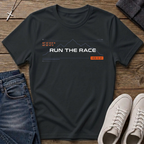 Run the Race Hebrews 12:1 Christian T-Shirt