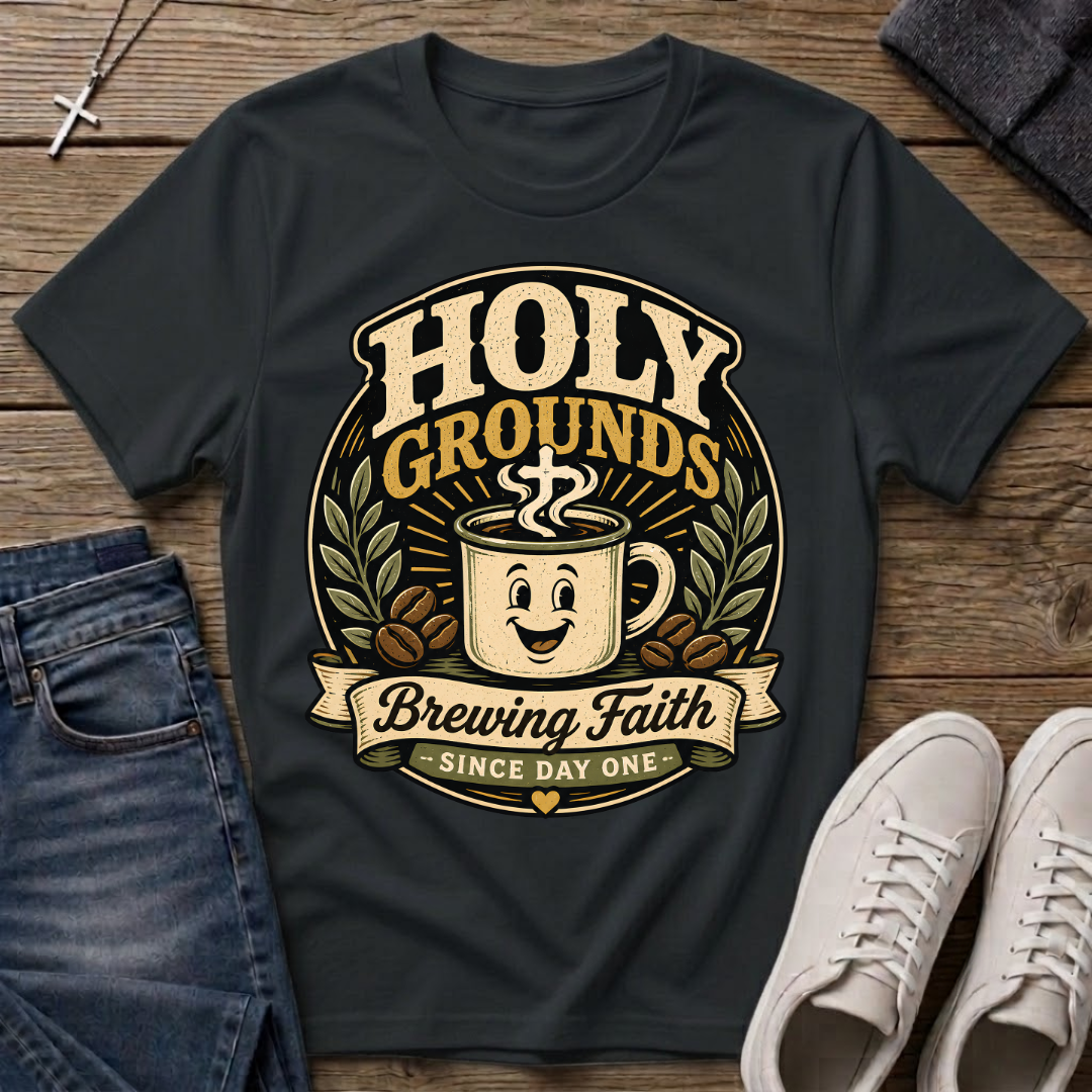 Holy Grounds Brewing Faith T-Shirt