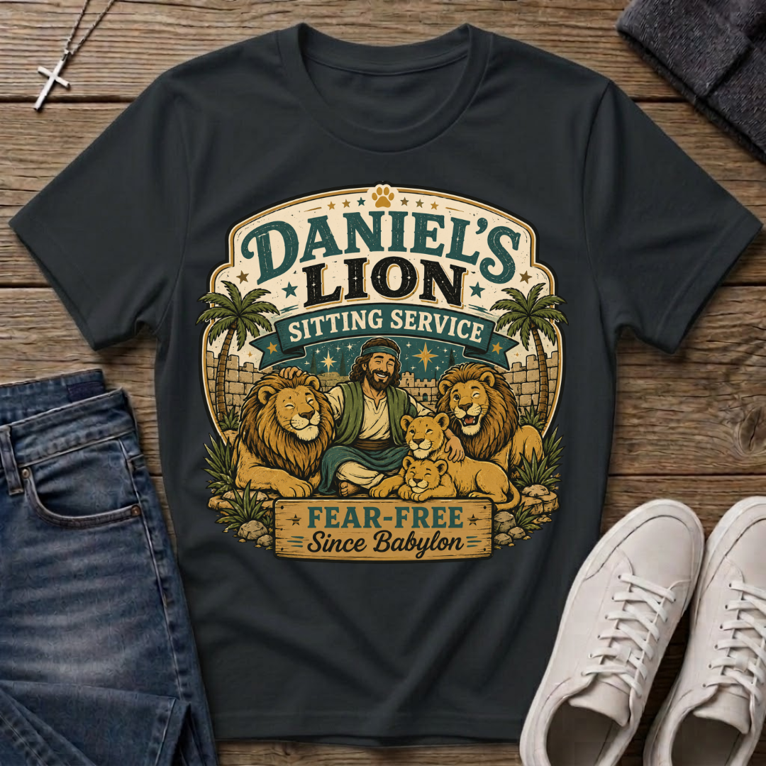 Daniel’s Lion Sitting Service T-Shirt