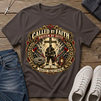 Called By Faith, Driven By Duty Firefighter T‑Shirt