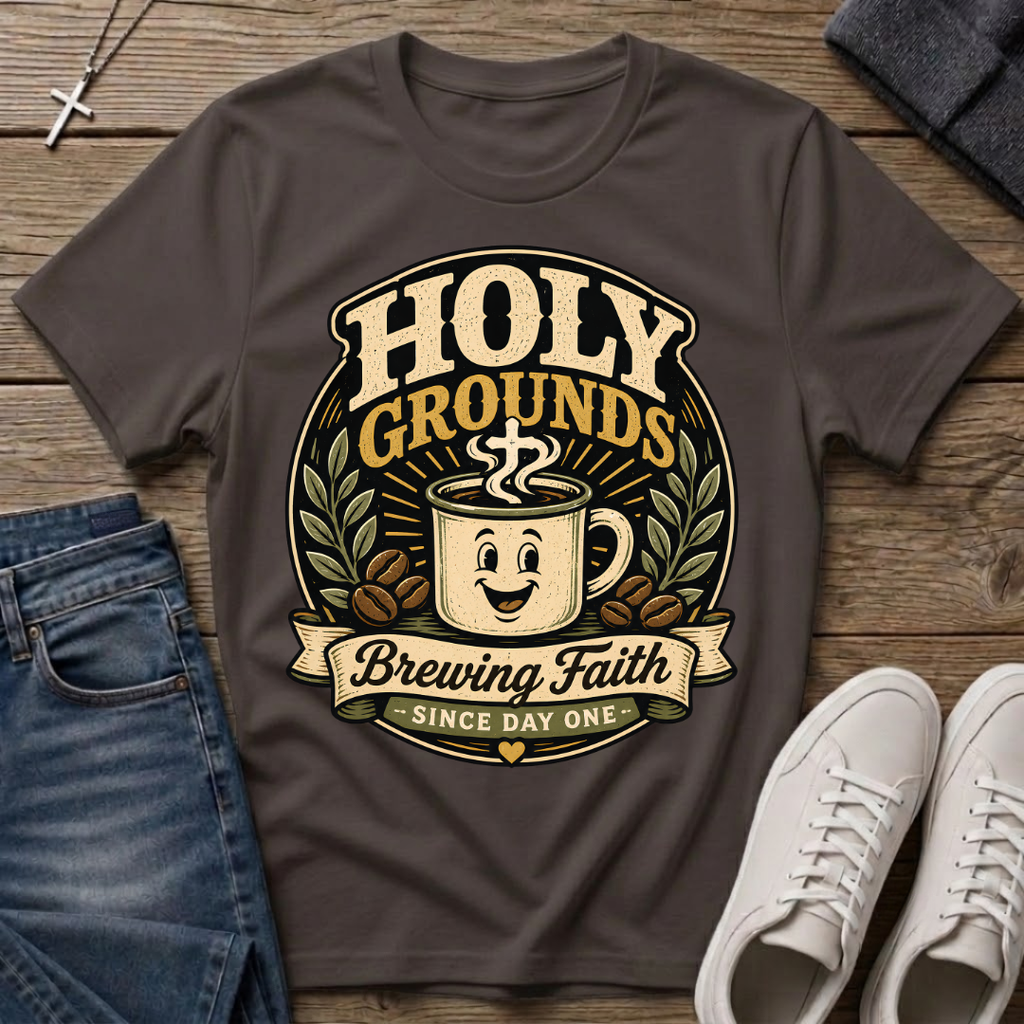 Holy Grounds Brewing Faith T-Shirt