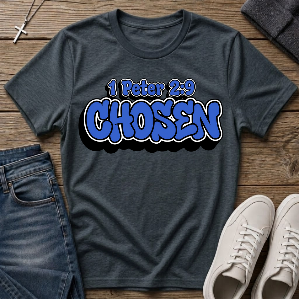 Chosen 1 Peter 2:9 Christian T-Shirt