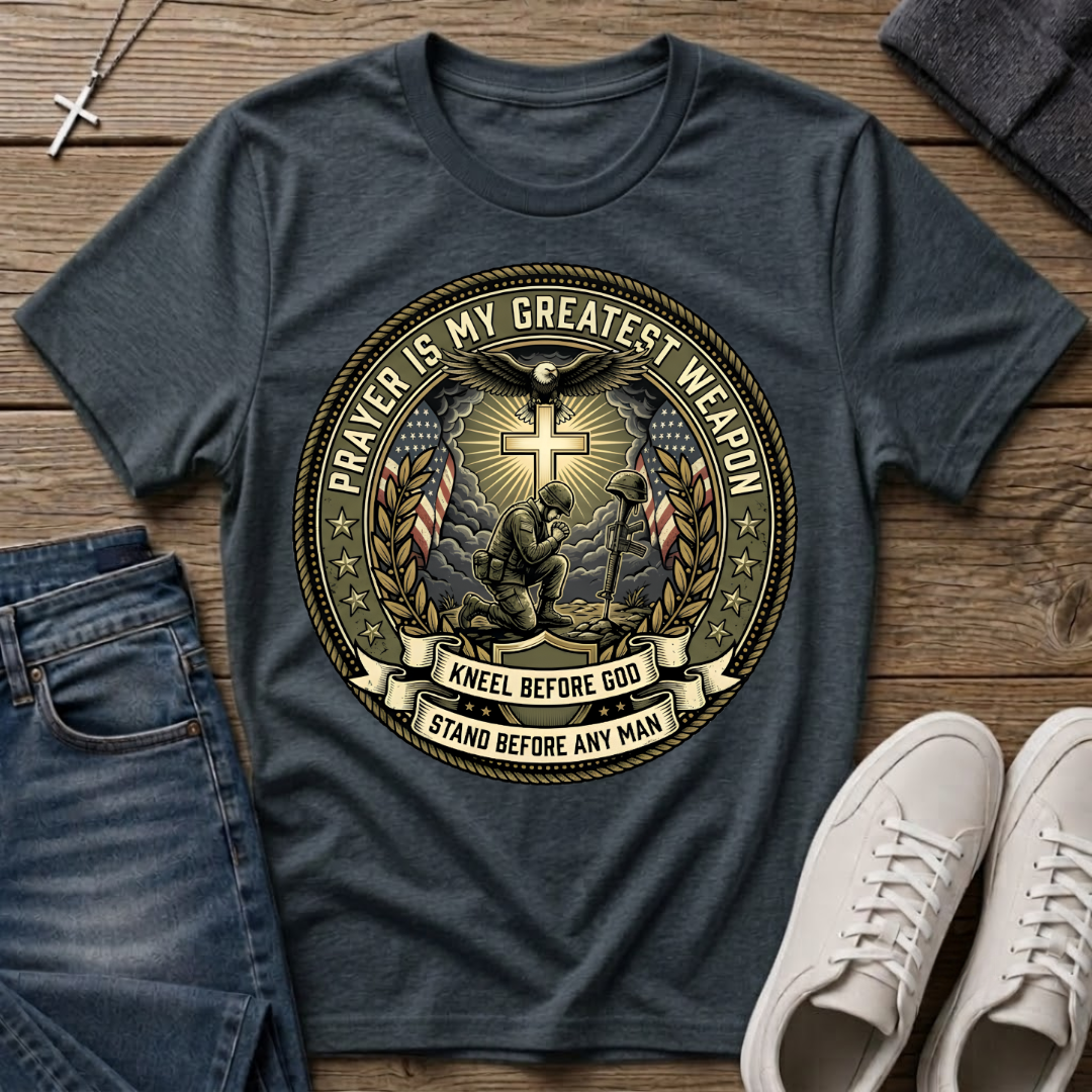 Prayer Is My Greatest Weapon T‑Shirt