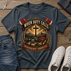 Faith Is My Foundation Firefighter T-Shirt