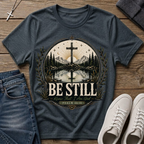 Be Still Psalm 46:10 Christian T-Shirt