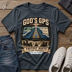God's GPS Fastest Route to His Promises Christian T-Shirt