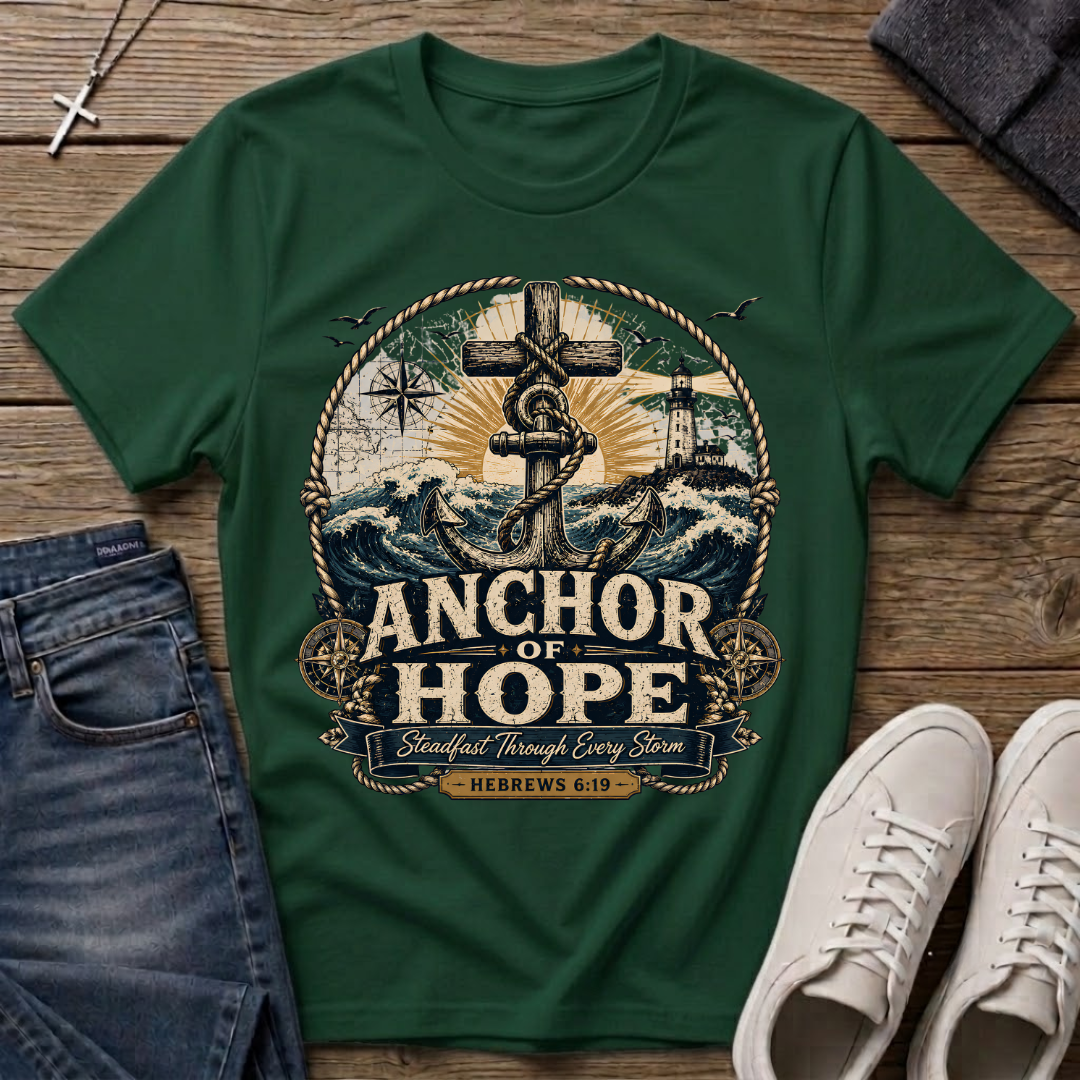 Anchor of Hope Hebrews 6:19 T-Shirt