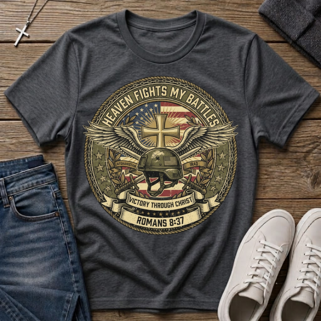 Heaven Fights My Battles T-Shirt