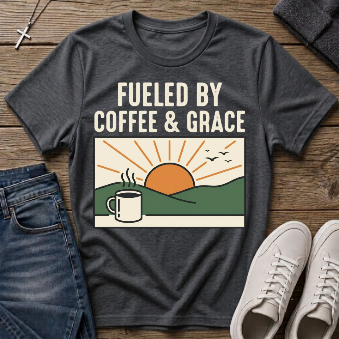 Fueled By Coffee & Grace T-Shirt