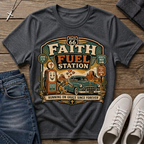 Faith Fuel Station T-Shirt