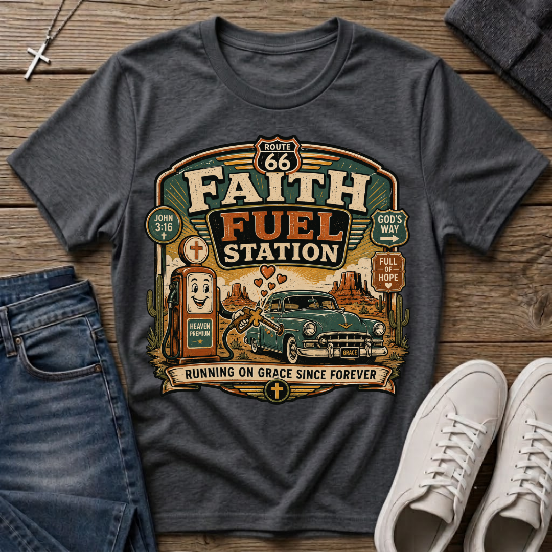 Faith Fuel Station T-Shirt