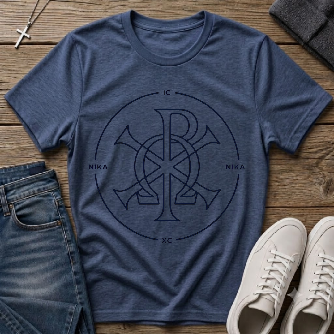 Chi Rho Christian Symbol T-Shirt