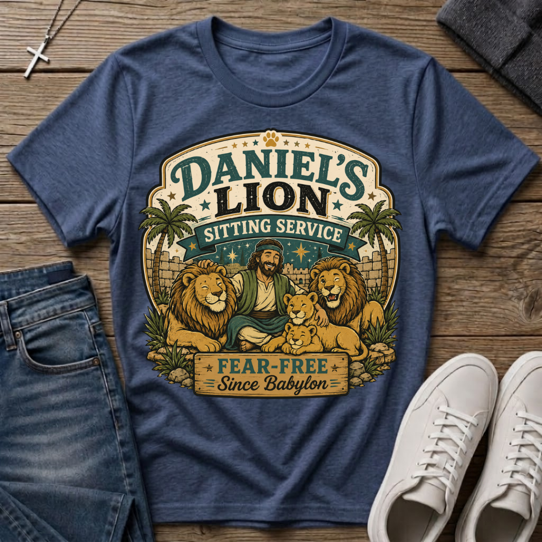 Daniel’s Lion Sitting Service T-Shirt