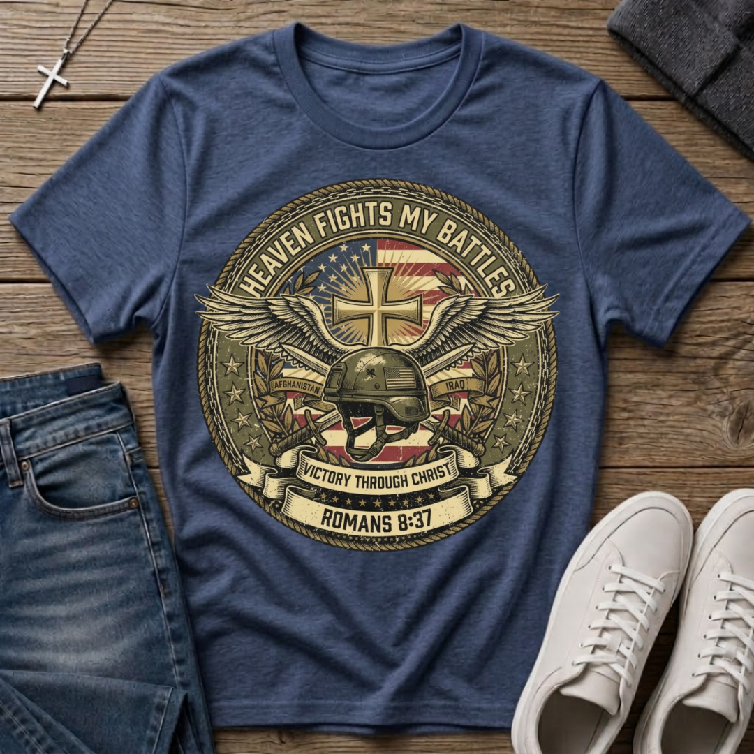 Heaven Fights My Battles T-Shirt