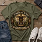 The Cross Before the Crown T-Shirt — Christian Faith Graphic Tee