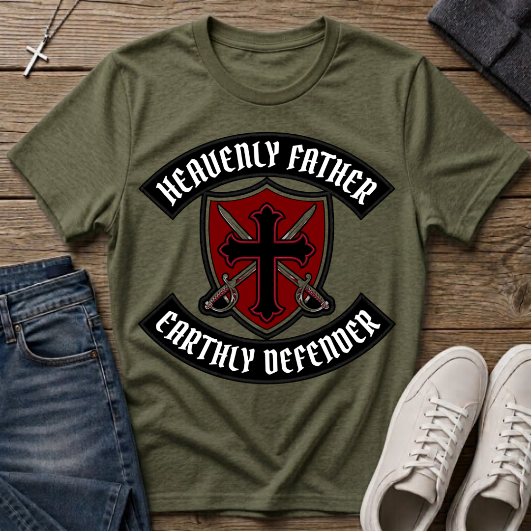 Heavenly Father Shield T-Shirt