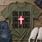 King of Kings Christian Cross T-Shirt