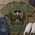 Heaven Has My Six Christian Veteran T-Shirt
