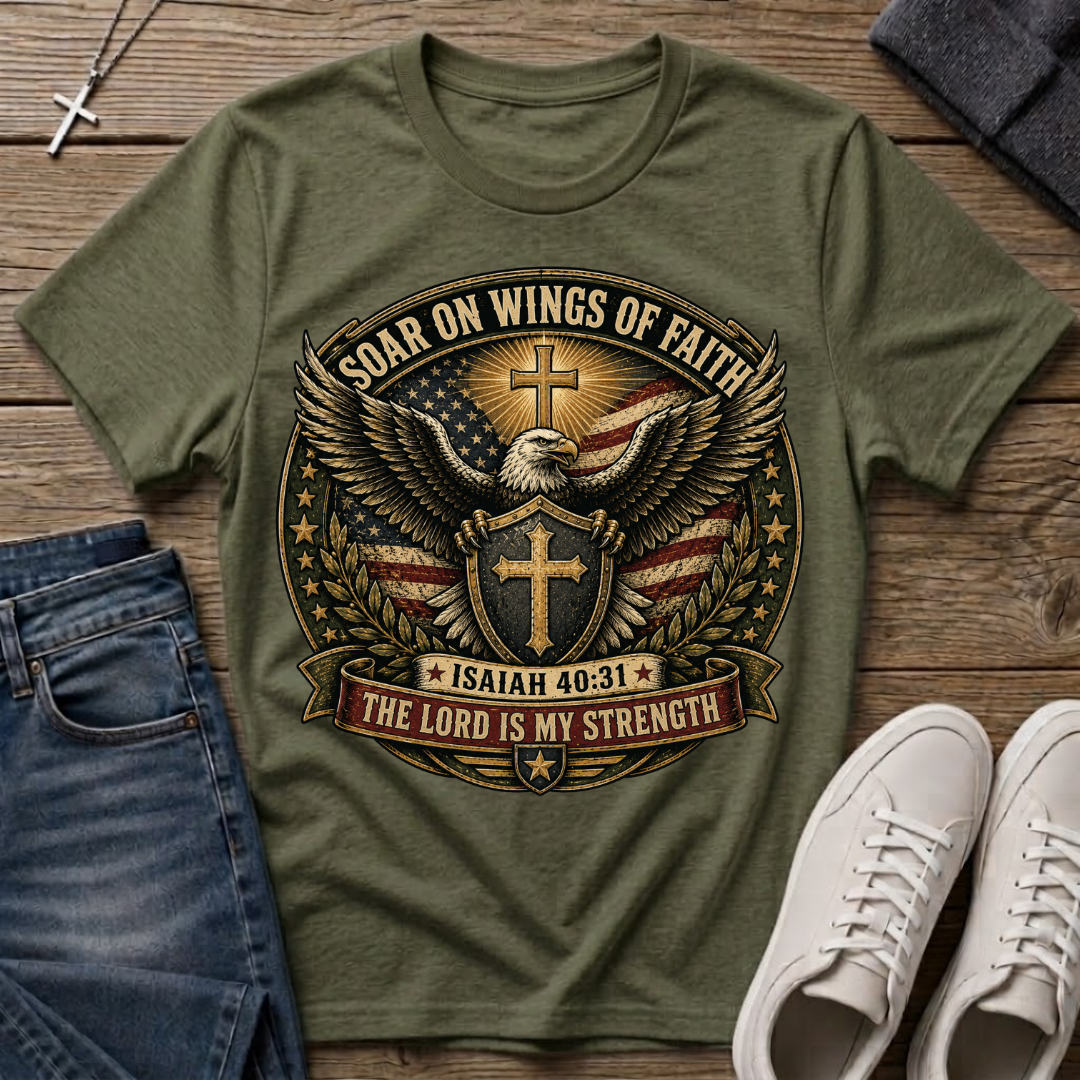 Soar on Wings of Faith T‑Shirt